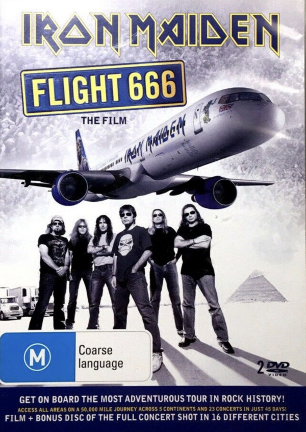 Iron Maiden: Flight 666 DVD (2 Disc Book Edition)